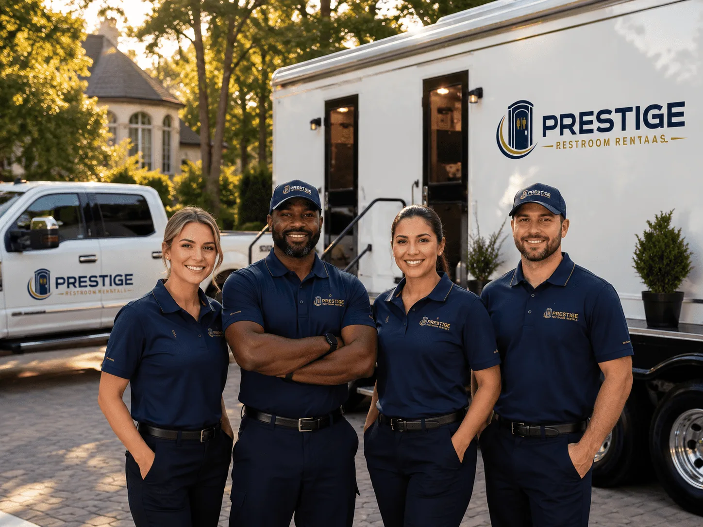 Trusted Luxury Portable Restrooms company in Moran, MI